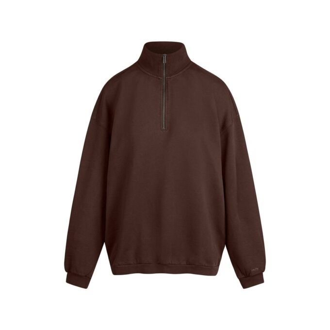 BOYFRIEND FLEECE OVERSIZED HALF ZIP BOYFRIEND FLEECE OVERSIZED HALF ZIP