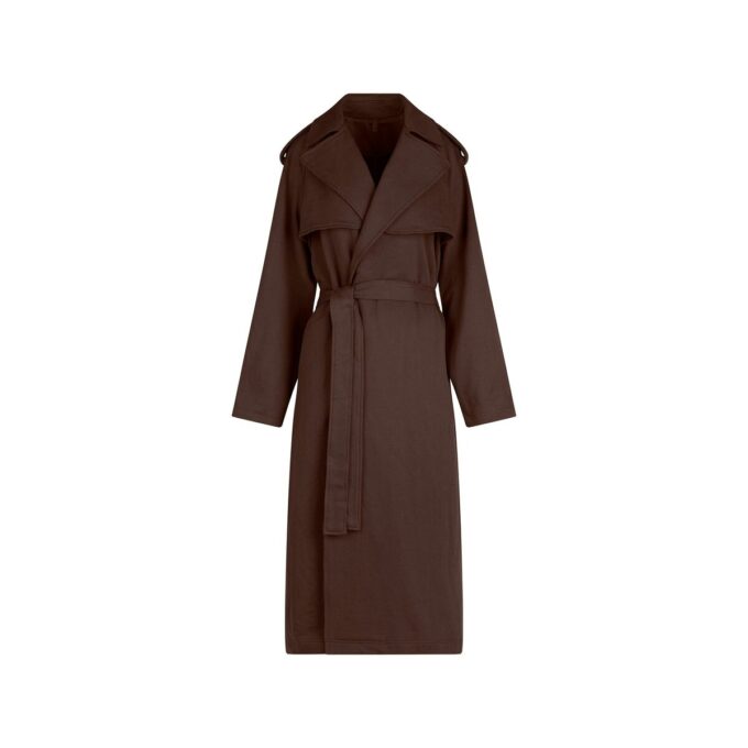 BOYFRIEND FLEECE OVERSIZED TRENCH COAT BOYFRIEND FLEECE OVERSIZED TRENCH COAT