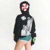 CACTUS PLANT FLEA MARKET X SKIMS COTTON FLEECE HOODIE CACTUS PLANT FLEA MARKET X SKIMS COTTON FLEECE HOODIE