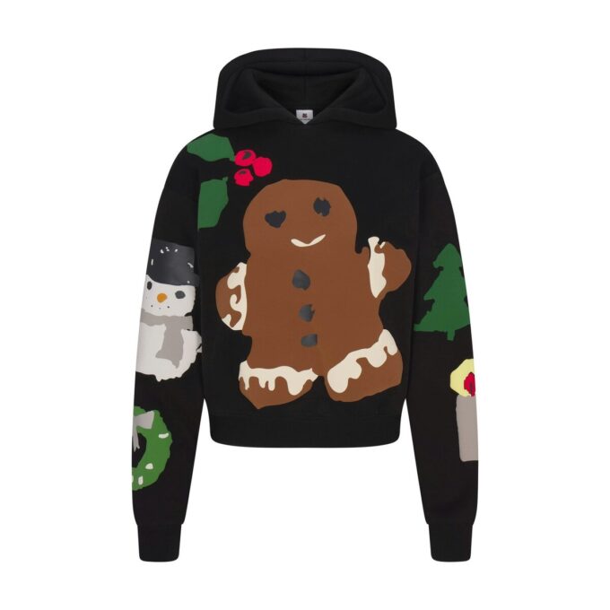 CACTUS PLANT FLEA MARKET X SKIMS COTTON FLEECE HOODIE CACTUS PLANT FLEA MARKET X SKIMS COTTON FLEECE HOODIE