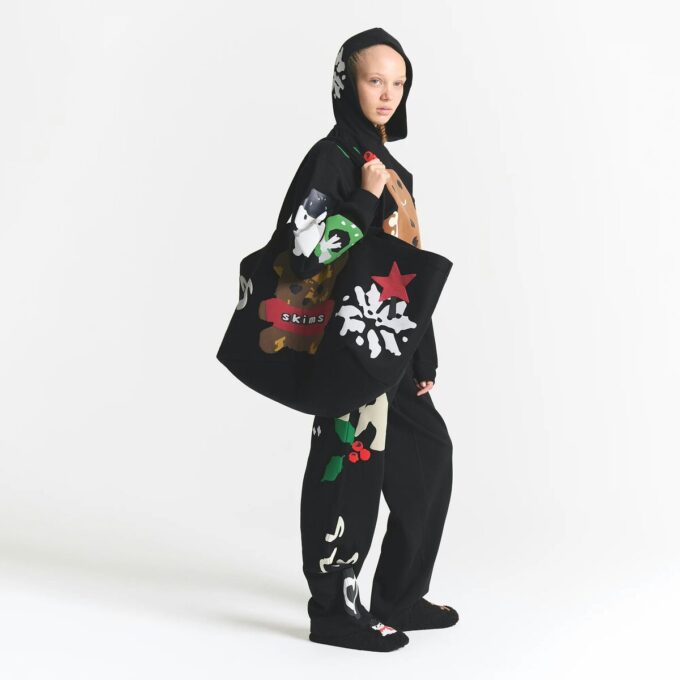 CACTUS PLANT FLEA MARKET X SKIMS COTTON FLEECE JUMBO TOTE