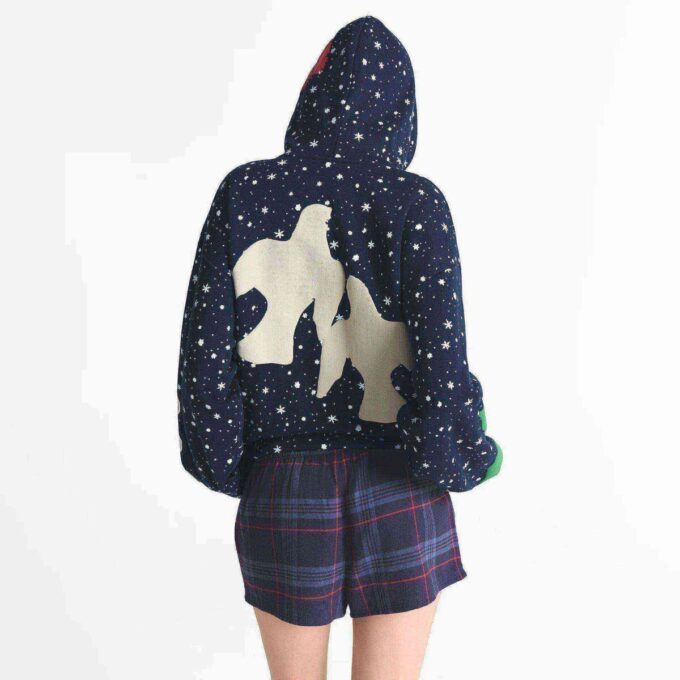 CACTUS PLANT FLEA MARKET X SKIMS COTTON FLEECE OVERSIZED HOODIE CACTUS PLANT FLEA MARKET X SKIMS COTTON FLEECE OVERSIZED HOODIE