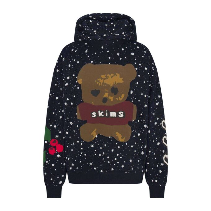 CACTUS PLANT FLEA MARKET X SKIMS COTTON FLEECE OVERSIZED HOODIE CACTUS PLANT FLEA MARKET X SKIMS COTTON FLEECE OVERSIZED HOODIE