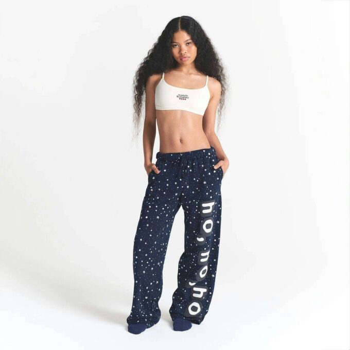 CACTUS PLANT FLEA MARKET X SKIMS COTTON FLEECE STRAIGHT LEG PANT