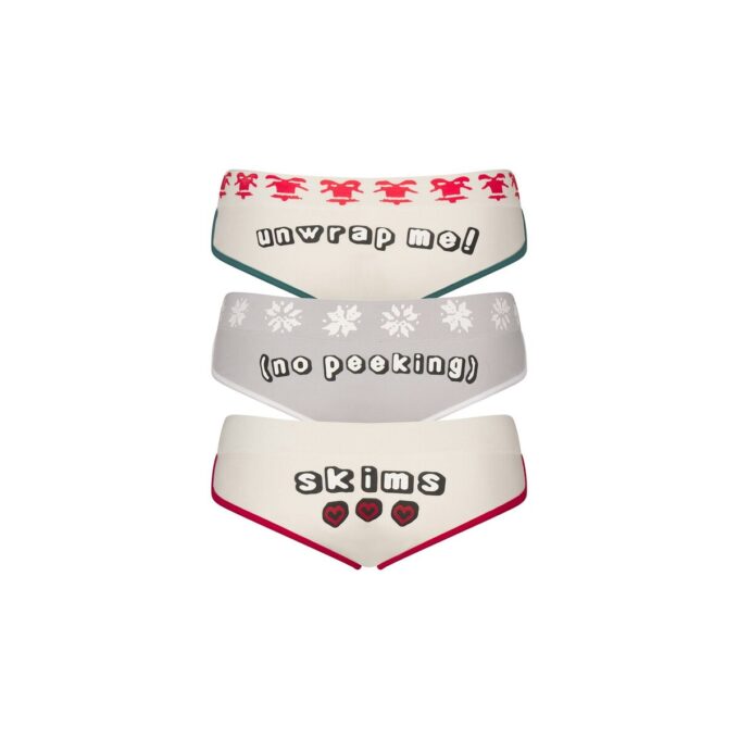 CACTUS PLANT FLEA MARKET X SKIMS COTTON JERSEY MICRO BOY SHORT 3-PACK