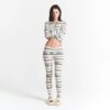 CACTUS PLANT FLEA MARKET X SKIMS COTTON RIB HENLEY AND LEGGING SET CACTUS PLANT FLEA MARKET X SKIMS COTTON RIB HENLEY AND LEGGING SET