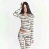 CACTUS PLANT FLEA MARKET X SKIMS COTTON RIB HENLEY AND LEGGING SET CACTUS PLANT FLEA MARKET X SKIMS COTTON RIB HENLEY AND LEGGING SET