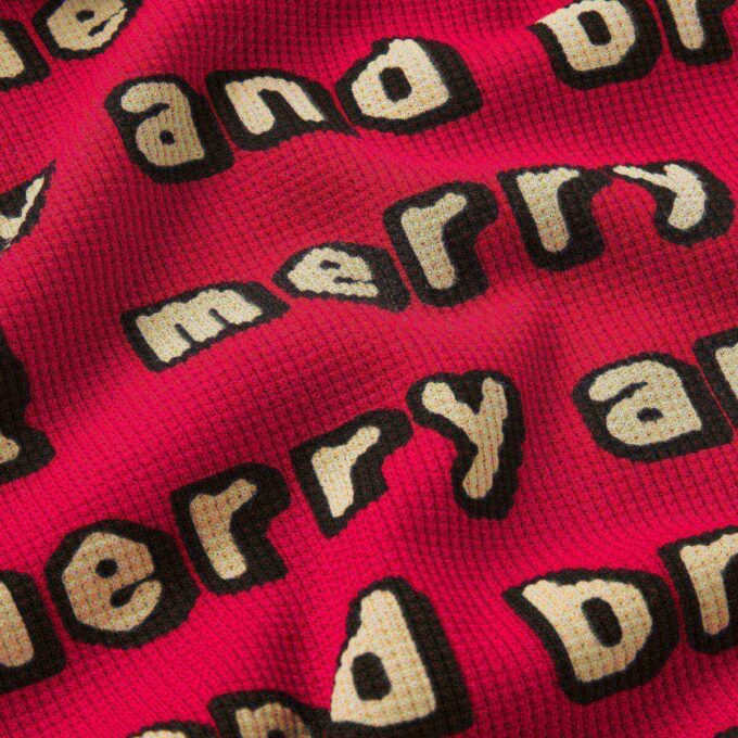 CACTUS PLANT FLEA MARKET X SKIMS HEAVY POINTELLE AND WAFFLE SLEEP SET