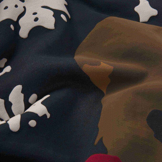 CACTUS PLANT FLEA MARKET X SKIMS HEAVYWEIGHT FLEECE MENS RELAXED ZIP UP HOODIE