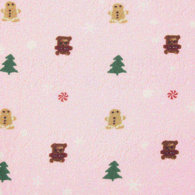 CACTUS PLANT FLEA MARKET X SKIMS PLUSH POINTELLE KIDS LONG SLEEVE SET