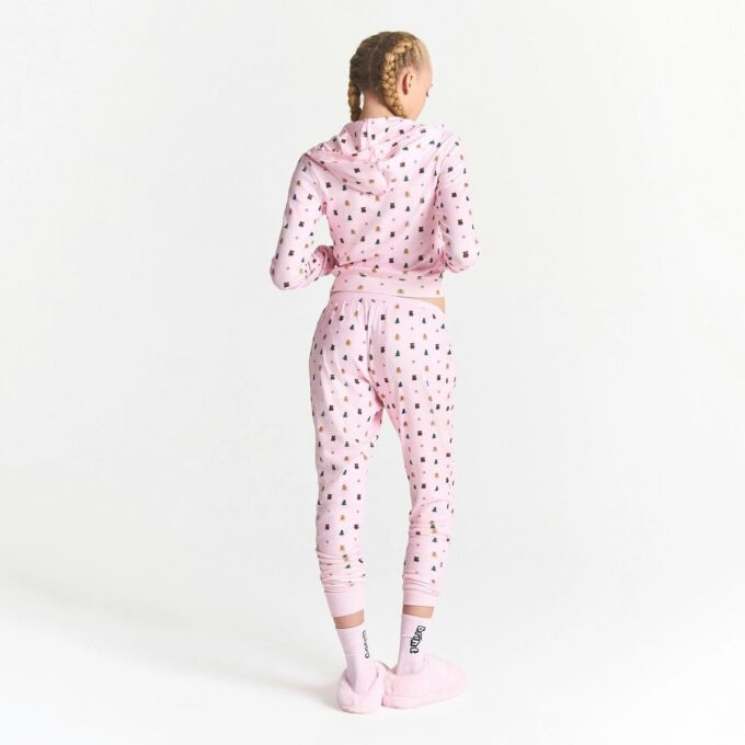 CACTUS PLANT FLEA MARKET X SKIMS PLUSH POINTELLE ZIP UP HOODIE