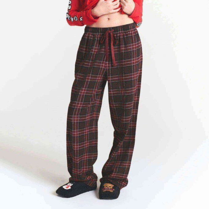 CACTUS PLANT FLEA MARKET X SKIMS SKIMS SLEEP FLANNEL PANT SET