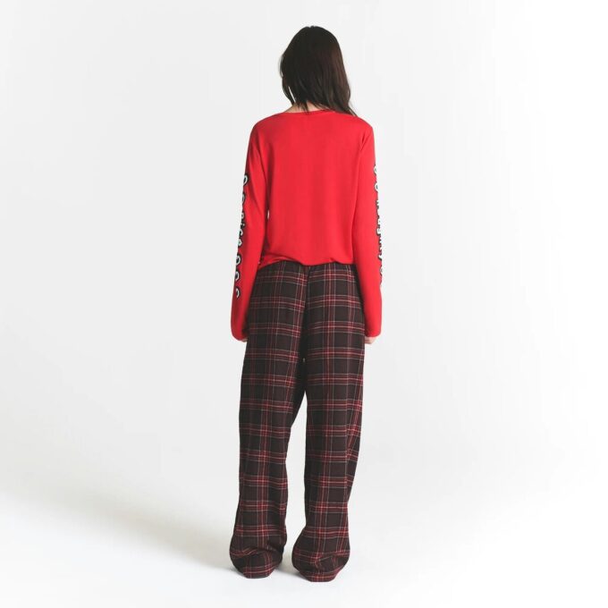CACTUS PLANT FLEA MARKET X SKIMS SKIMS SLEEP FLANNEL PANT SET