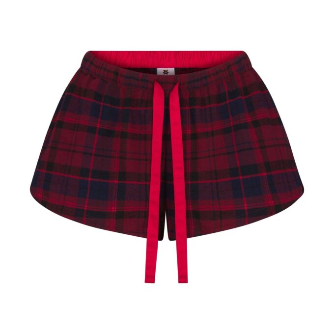 CACTUS PLANT FLEA MARKET X SKIMS SKIMS SLEEP FLANNEL SHORT SET