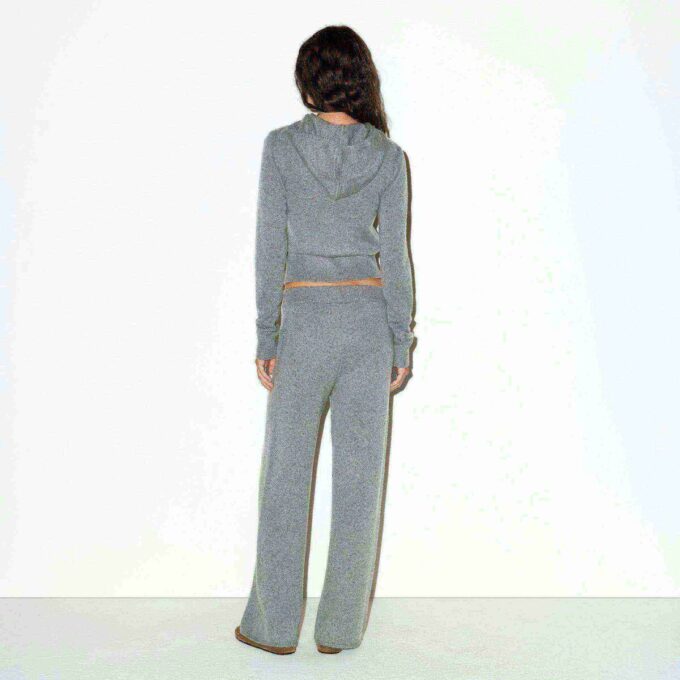 CASHMERE WIDE LEG PANT