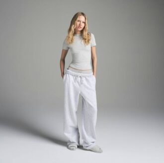 COTTON FLEECE CLASSIC STRAIGHT LEG PANT