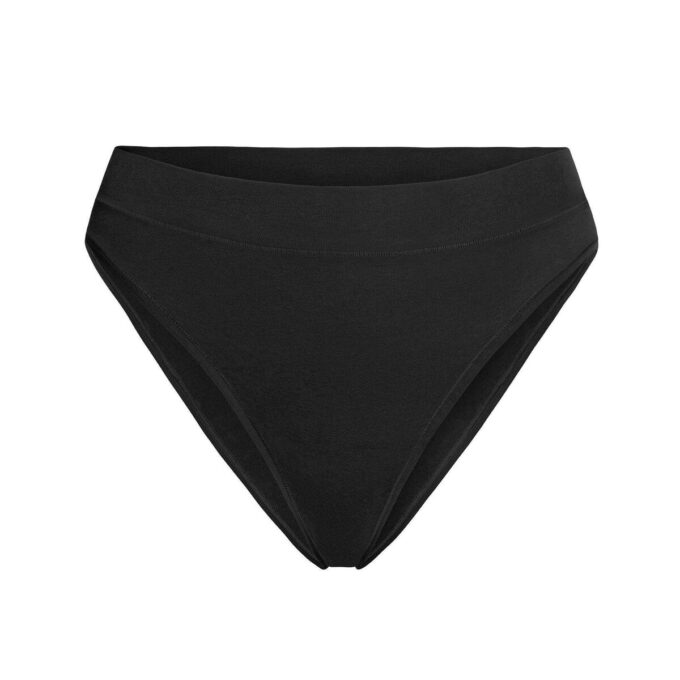 COTTON JERSEY CHEEKY TANGA