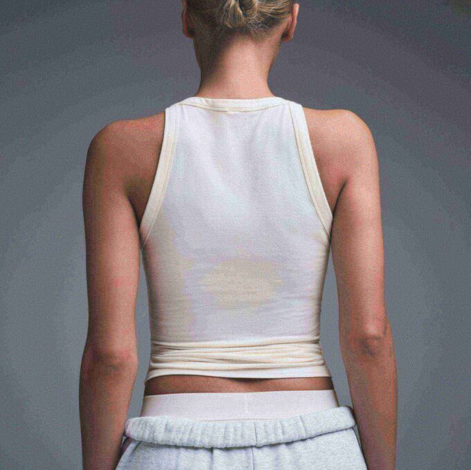 COTTON JERSEY CREW NECK TANK COTTON JERSEY CREW NECK TANK