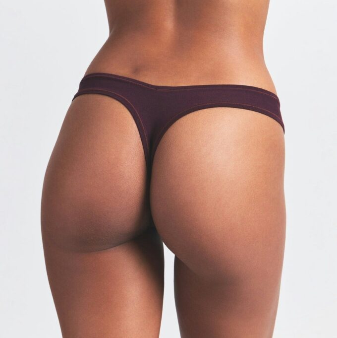 COTTON JERSEY DIPPED THONG 5-PACK COTTON JERSEY DIPPED THONG 5-PACK