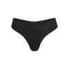 COTTON JERSEY DIPPED THONG