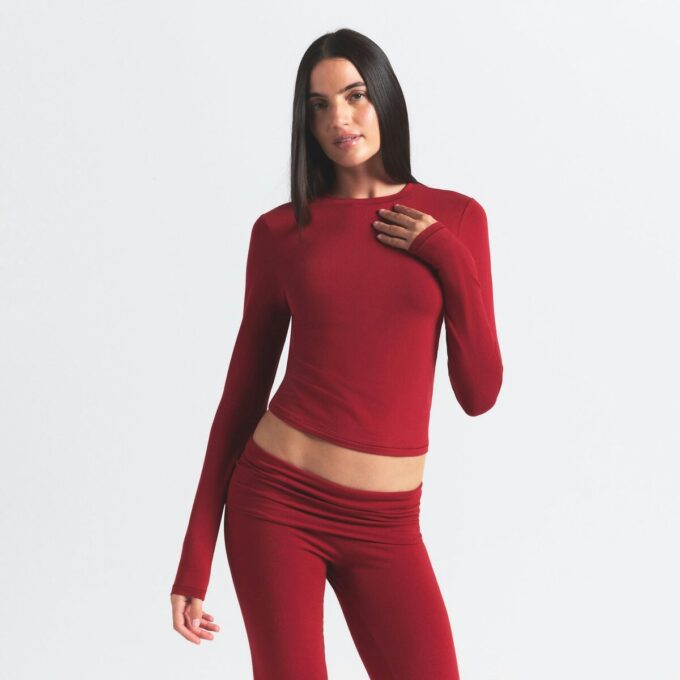 COTTON JERSEY LONG SLEEVE T-SHIRT COTTON JERSEY LONG SLEEVE T-SHIRT