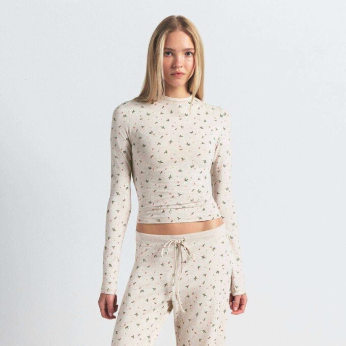 COTTON JERSEY LONG SLEEVE T-SHIRT COTTON JERSEY LONG SLEEVE T-SHIRT