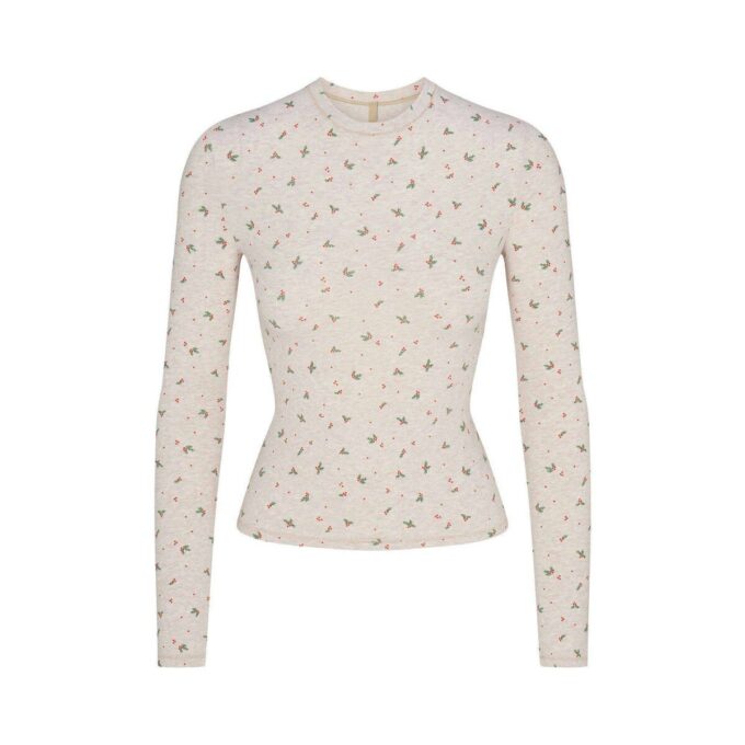 COTTON JERSEY LONG SLEEVE T-SHIRT COTTON JERSEY LONG SLEEVE T-SHIRT