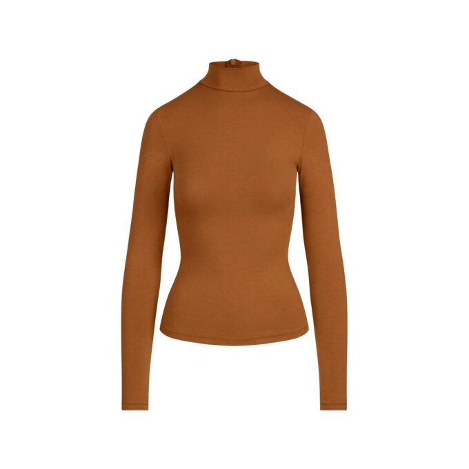 COTTON JERSEY TURTLENECK COTTON JERSEY TURTLENECK
