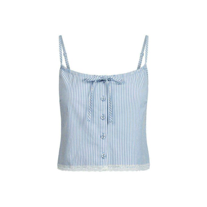 COTTON POPLIN SLEEP CAMI COTTON POPLIN SLEEP CAMI