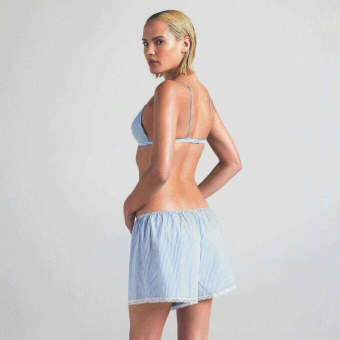 COTTON POPLIN SLEEP SHORT COTTON POPLIN SLEEP SHORT