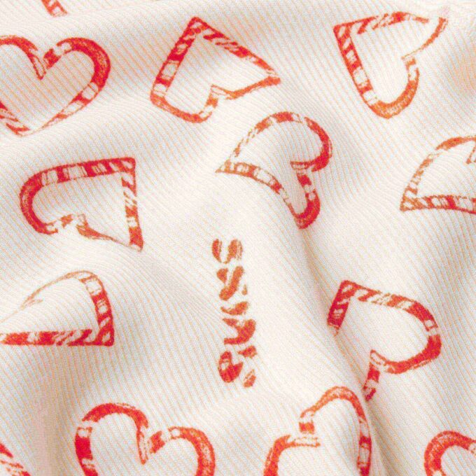 COTTON RIB HENLEY AND LEGGING SET