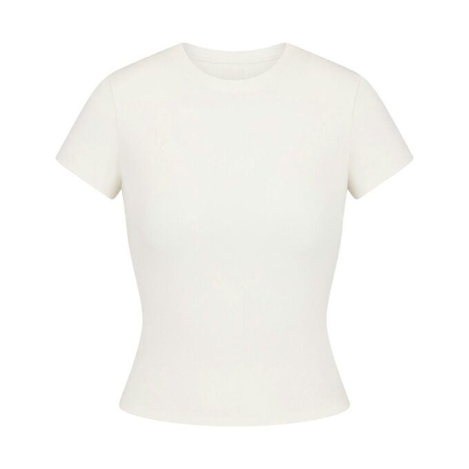COTTON RIB T-SHIRT COTTON RIB T-SHIRT