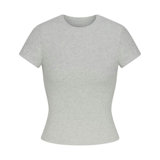 COTTON RIB T-SHIRT COTTON RIB T-SHIRT