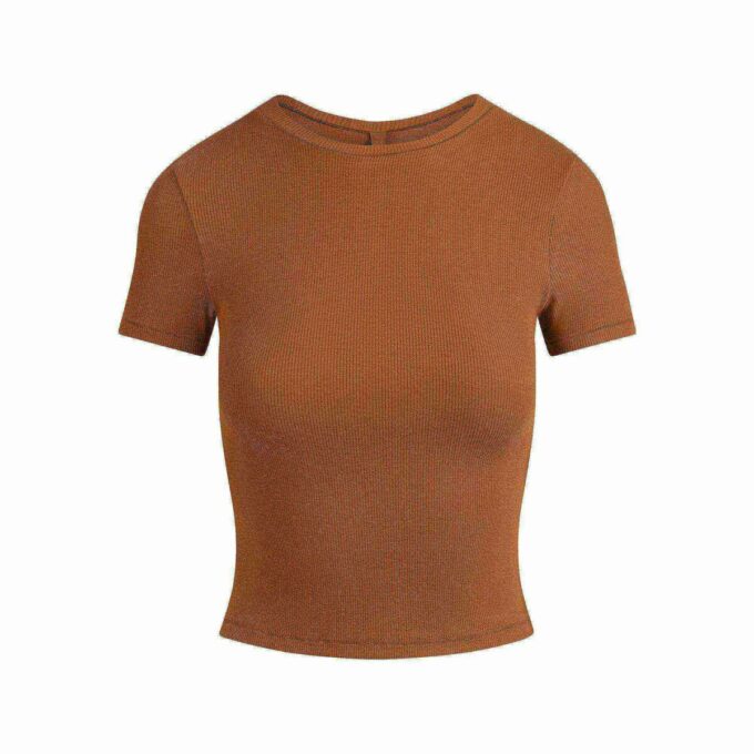 COTTON RIB T-SHIRT COTTON RIB T-SHIRT