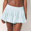 COTTON VOILE MINI SKIRT COTTON VOILE MINI SKIRT