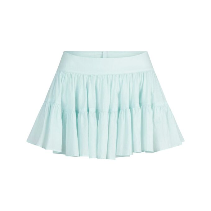 COTTON VOILE MINI SKIRT COTTON VOILE MINI SKIRT