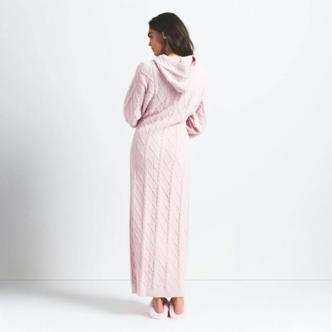 COZY LIGHT OVERSIZED CABLEKNIT LONG DRESS COZY LIGHT OVERSIZED CABLEKNIT LONG DRESS