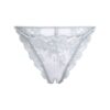 EMBROIDERED LINGERIE CROTCHLESS STRING BIKINI