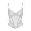 EMBROIDERED LINGERIE UNLINED CORSET