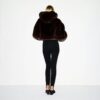 FAUX FUR ZIP UP JACKET FAUX FUR ZIP UP JACKET