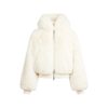 FAUX FUR ZIP UP JACKET FAUX FUR ZIP UP JACKET