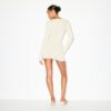 FEATHERWEIGHT CASHMERE HENLEY MINI DRESS FEATHERWEIGHT CASHMERE HENLEY MINI DRESS