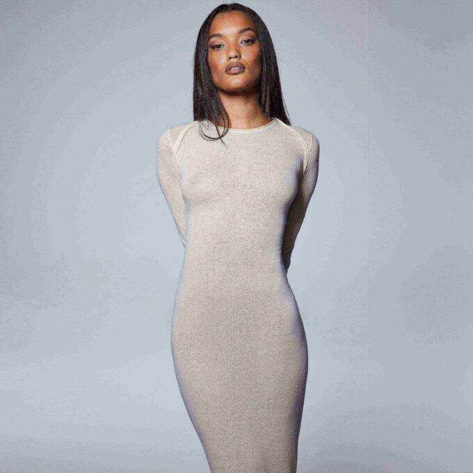 FEATHERWEIGHT CASHMERE LONG DRESS FEATHERWEIGHT CASHMERE LONG DRESS