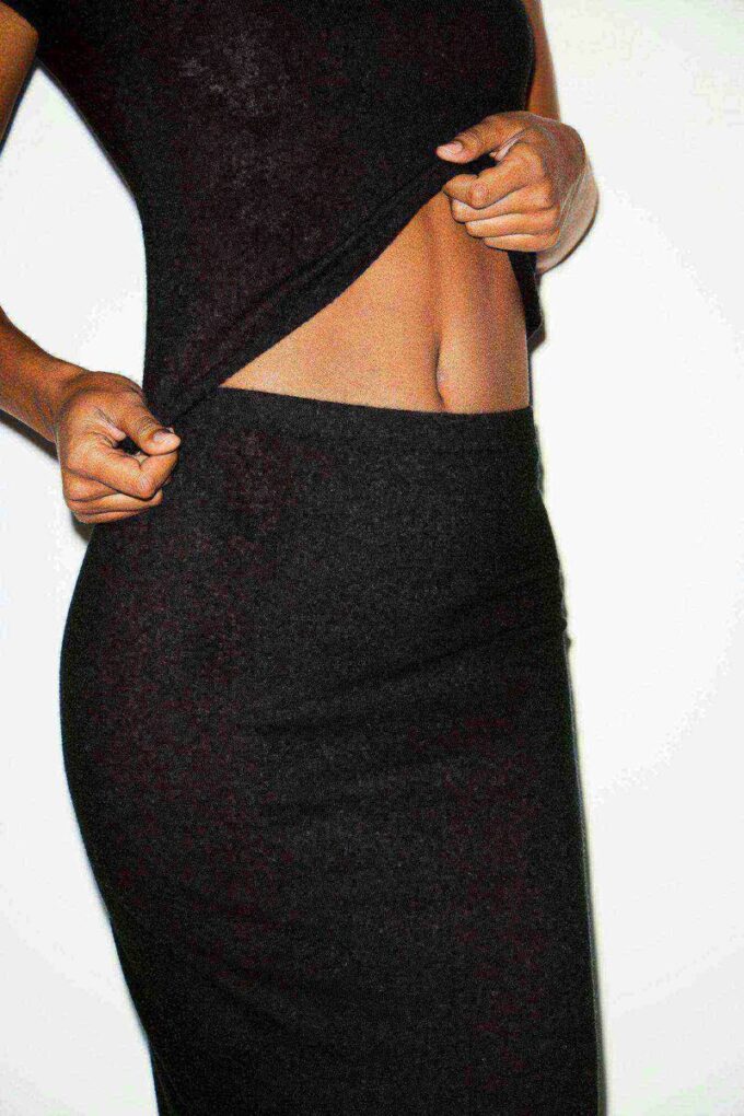 FEATHERWEIGHT CASHMERE LONG SKIRT FEATHERWEIGHT CASHMERE LONG SKIRT