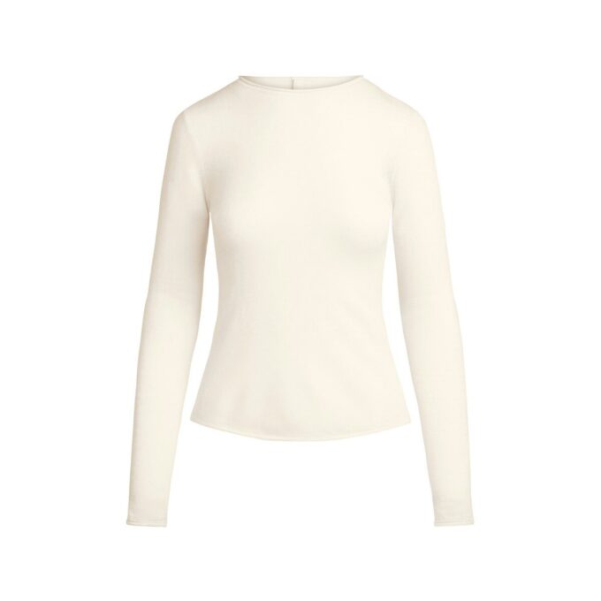 FEATHERWEIGHT CASHMERE LONG SLEEVE TOP FEATHERWEIGHT CASHMERE LONG SLEEVE TOP
