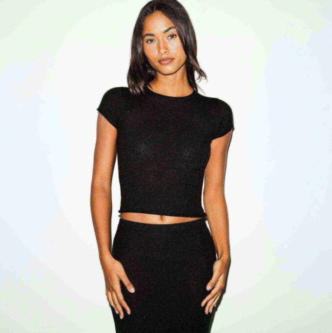 FEATHERWEIGHT CASHMERE TEE FEATHERWEIGHT CASHMERE TEE