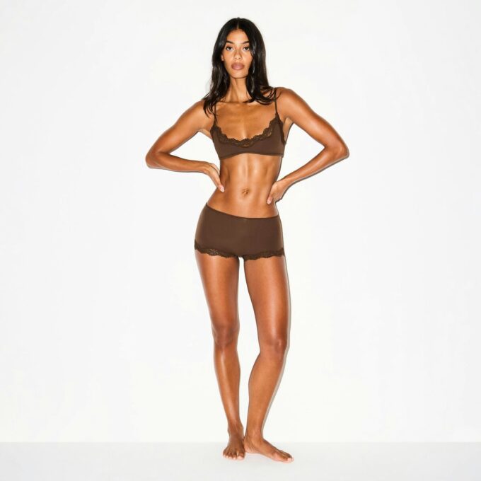 FITS EVERYBODY LACE BOY SHORT FITS EVERYBODY LACE BOY SHORT