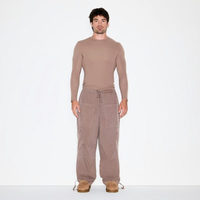 FITS EVERYBODY MENS SLIM LONG SLEEVE T-SHIRT