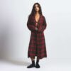FLANNEL SLEEP LONG ROBE