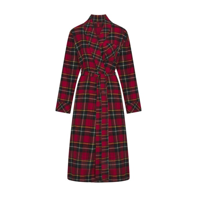 FLANNEL SLEEP LONG ROBE